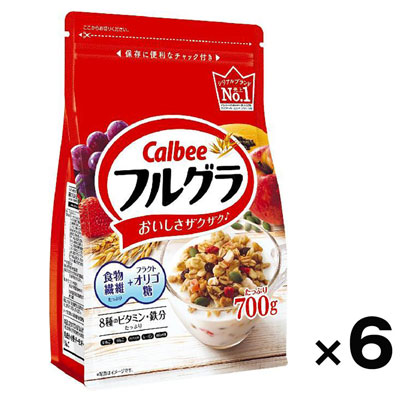 【ケース販売】カルビー フルグラ 700g×6個