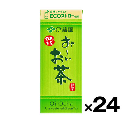 【ケース販売】伊藤園　おーいお茶　緑茶　250ml×24本