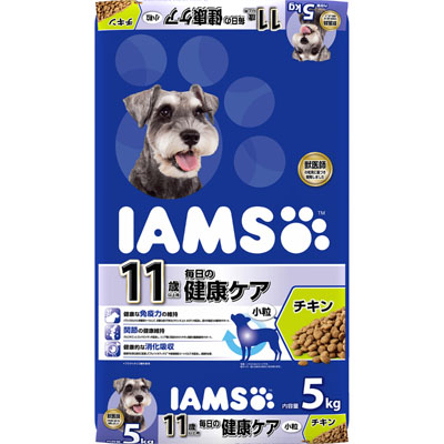アイムス　11歳以上用毎日の健康ケアチキン小粒5kg