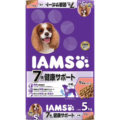 アイムス　7歳以上用健康サポートラム&ライス小粒5kg