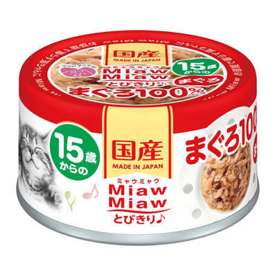 MiawMiaw　とびきり♪ 15歳からのまぐろ 60g