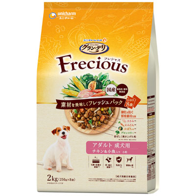 グラン・デリ　Frecious　アダルトチキン&小魚2kg