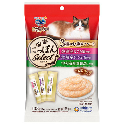 銀のスプーン 三ツ星グルメ おやつつぶリッチ3種のお魚味アソート鮪節&鰹節&真鯛だし108g