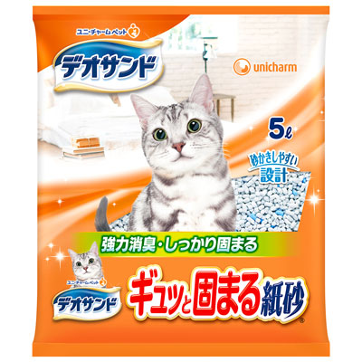 デオサンド 紙砂5L