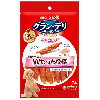 グラン・デリ　きょうのごほうび　鶏ささみのダブルもっちり棒7本