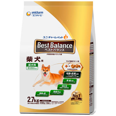 ベストバランス　カリカリ仕立て 柴犬用2.7kg