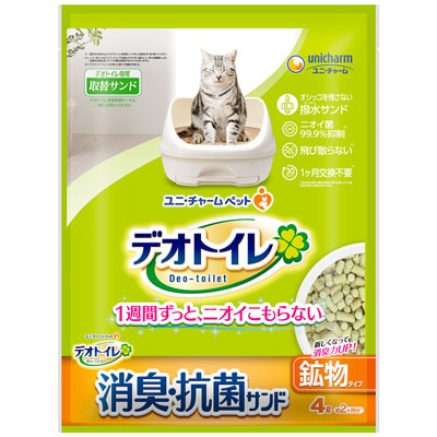 デオトイレ 消臭・抗菌サンド4L