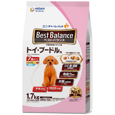 ベストバランス　ふっくら仕立て トイ･プードル用7歳が近づく頃から始める低脂肪1.7kg