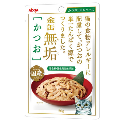 金缶 無垢 かつお50g
