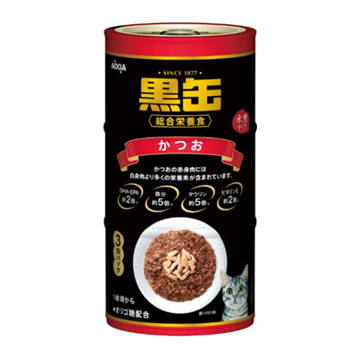 黒缶3P かつお480g
