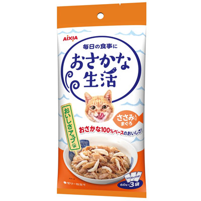 おさかな生活 ささみ入りまぐろ180g