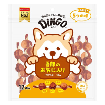ディンゴ トリプルミートガム12本入