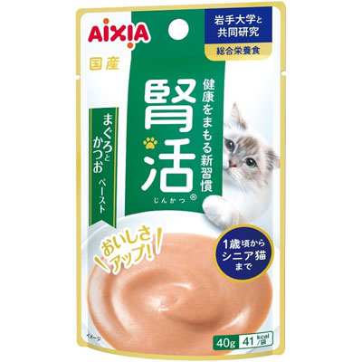 腎活　まぐろとかつおペースト 40g