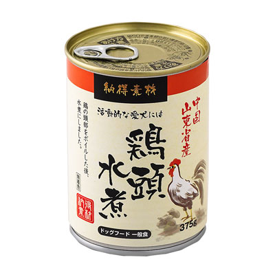 納得素材 鶏頭缶水煮375g
