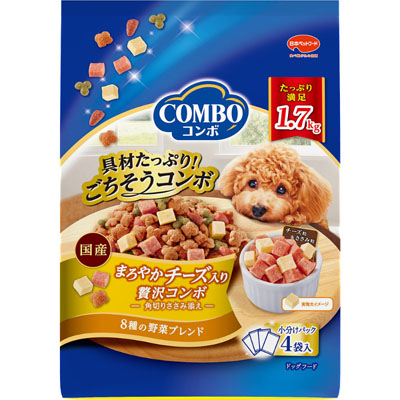 コンボ　ドッグ　まろやかチーズ入り1.7kg