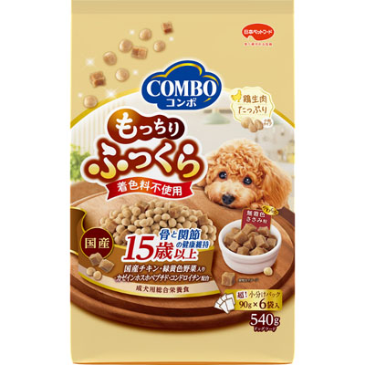 コンボ　ドッグ　もっちりふっくら　15歳以上　骨と関節の健康維持 540g
