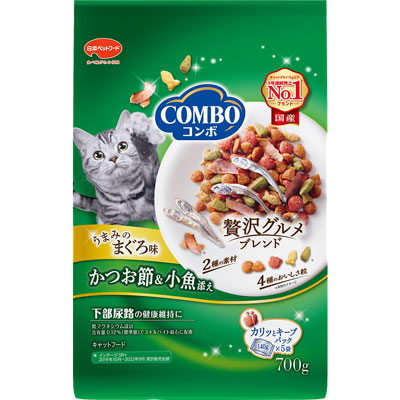 コンボキャットまぐろ味・かつお節・小魚添え700g