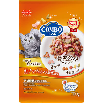 コンボキャットかつお味・鮭チップ・かつお節添え700g
