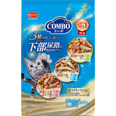 コンボキャット下部尿路の健康維持アソート600g