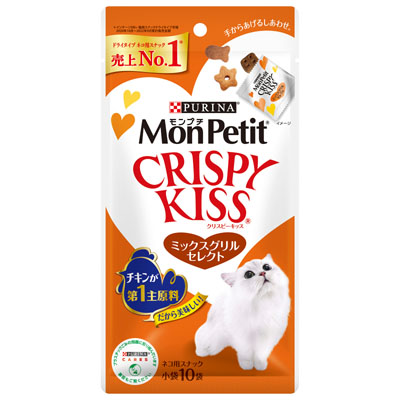 モンプチ　クリスピーキッス　ミックスグリルセレクト30g