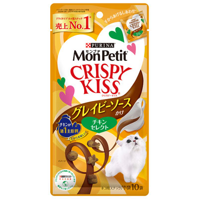 モンプチ クリスピーキッス グレイビーソースかけ チキンセレクト30g