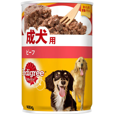 ペディグリー 成犬用 ビーフ400g