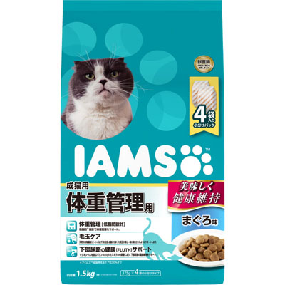 アイムス　成猫用体重管理用まぐろ味1.5kg