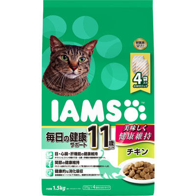 アイムス　11歳以上用毎日の健康サポートチキン1.5kg