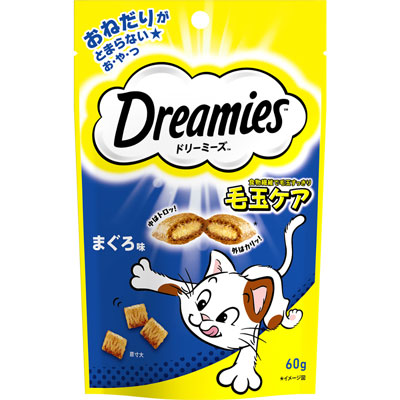 ドリーミーズ 毛玉ケア まぐろ味60g