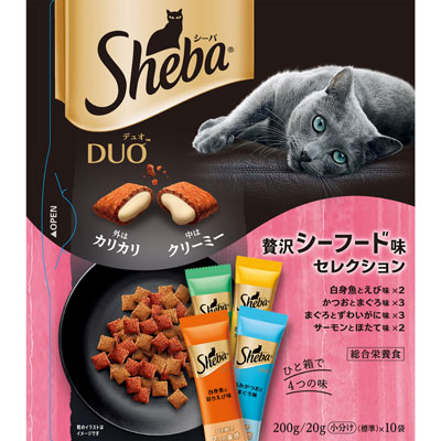 シーバデュオ 贅沢シーフード味セレクション200g