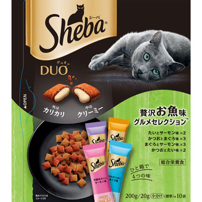 シーバデュオ 贅沢お魚味グルメセレクション200g
