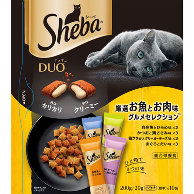 シーバデュオ 厳選お魚とお肉味グルメセレクション200g