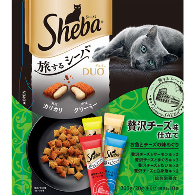 シーバデュオ 旅するシーバ 贅沢チーズ味仕立て お魚とチーズの味めぐり200g