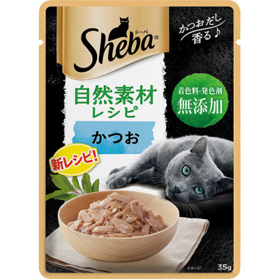 シーバ自然素材レシピ かつお35g