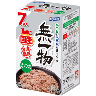 はごろもフーズ　無一物パウチかつお40g×7