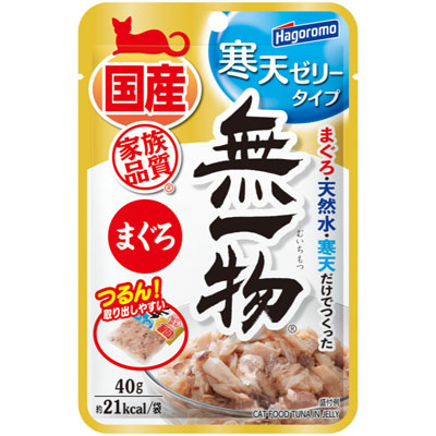 はごろもフーズ　無一物パウチ寒天ゼリーまぐろ40g
