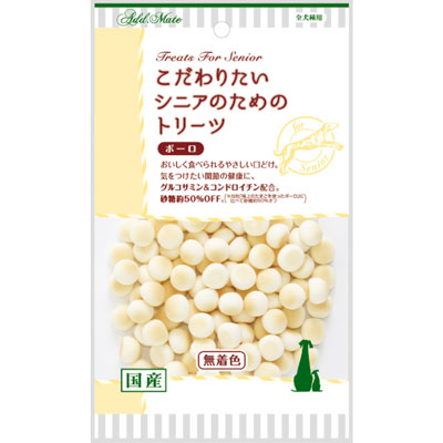 Add.Mete こだわりたいシニアのためのトリーツ ボーロ50g