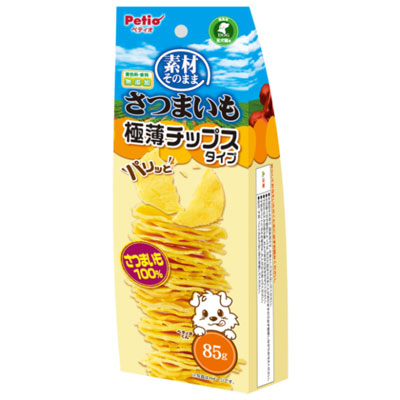 素材そのまま さつまいも パリッと 極薄チップスタイプ85g