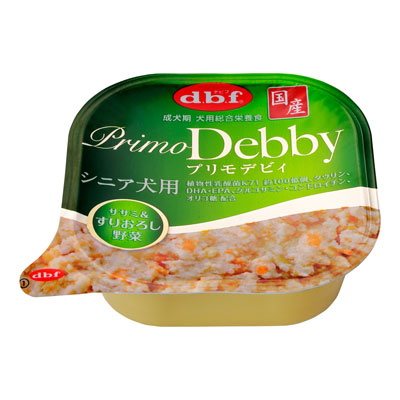 プリモデビィ シニア犬用 ササミ&すりおろし野菜95g