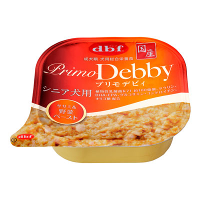 プリモデビィ シニア犬用 ササミ&野菜ペースト95g