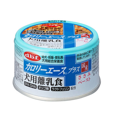 デビフ　カロリーエースプラス犬用離乳食ささみペースト85g