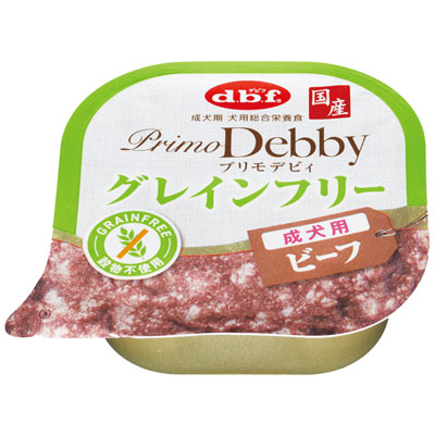 プリモデビィ グレインフリー 成犬用 ビーフ95g