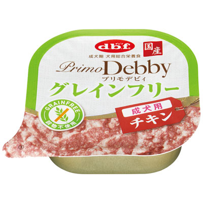 プリモデビィ グレインフリー 成犬用 チキン95g