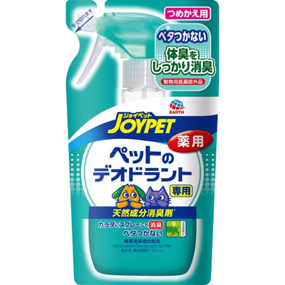 ジョイペット 天然成分消臭剤 ペットのデオドラント専用詰替240mL