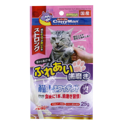 猫ちゃんホワイデント ストロング ツナ味25g