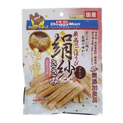 ドギーマン　絹紗スティックプレーン100g