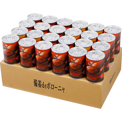 【送料無料】備蓄deボローニャ ライ麦オレンジ 24缶