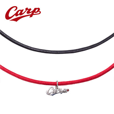 SV925　キュービック　コードネックレス　＜カープロゴ＞