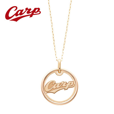 K10YG　ネックレス　＜カープロゴ＞