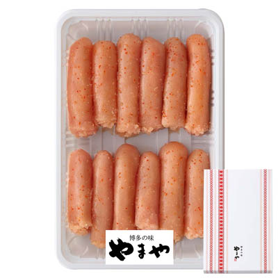 【送料込み】<やまや>辛子明太子 無着色 切子　500g